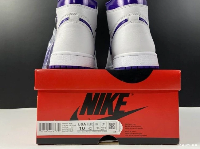 RETRO JORDAN PURPLE COURT 1 AIR CD0461-151 HIGH 0621